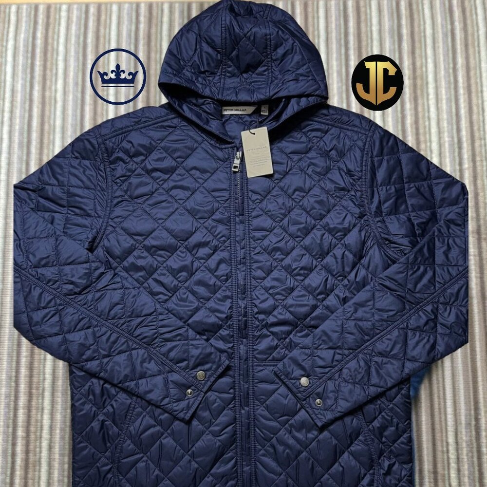 Peter Millar Navy Performance Jacket